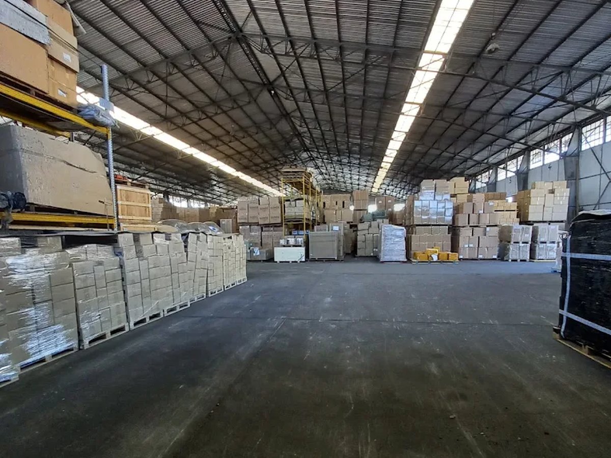 Bulk storage at the Chordix Global warehouse in Clearwater, Florida
